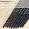 Paint Brush Set, 40 Pcs Round Pointed Tip, Small Nylon Hair Brushes for Acrylic, Oil and Gouache,Body, Face Nail Art and Rock Painting, Perfect for Kids & Adult